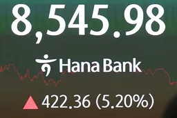 6月15日主要外汇牌价和韩国综合股价指数